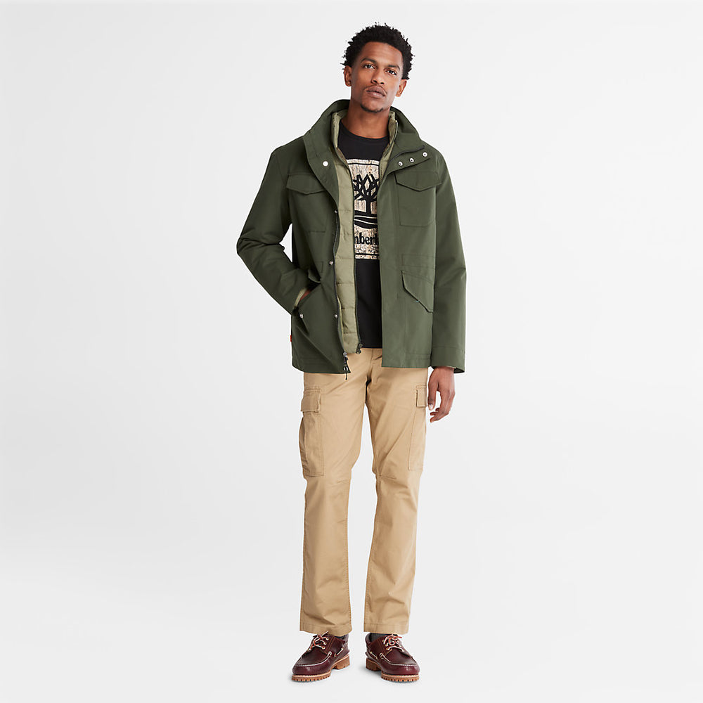 Squam Lake Cargo Trousers for Men in Khaki Timberland Outlet