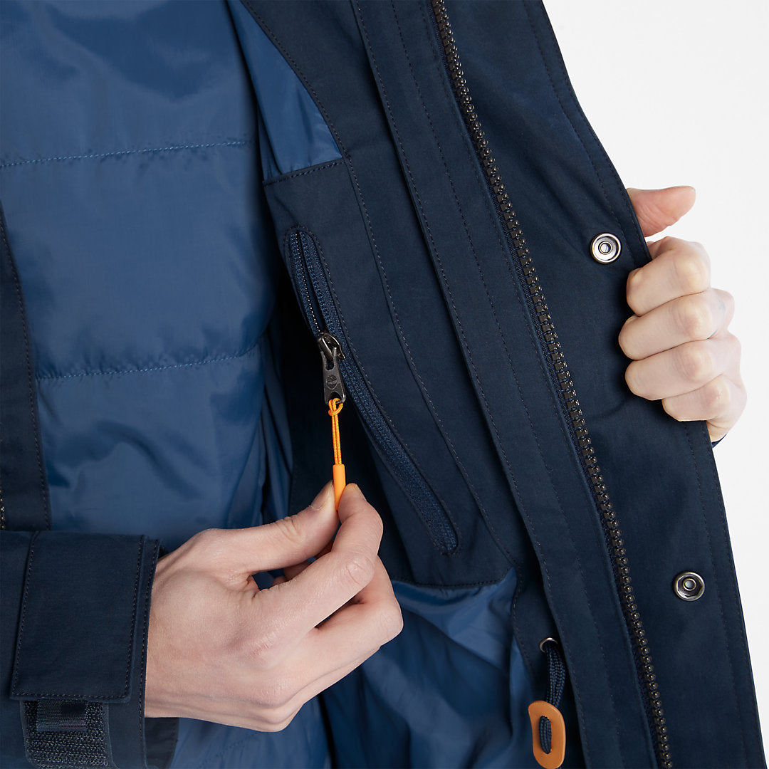 Snowdon Peak 3-in-1 Waterproof Parka for Men in Navy Timberland Online