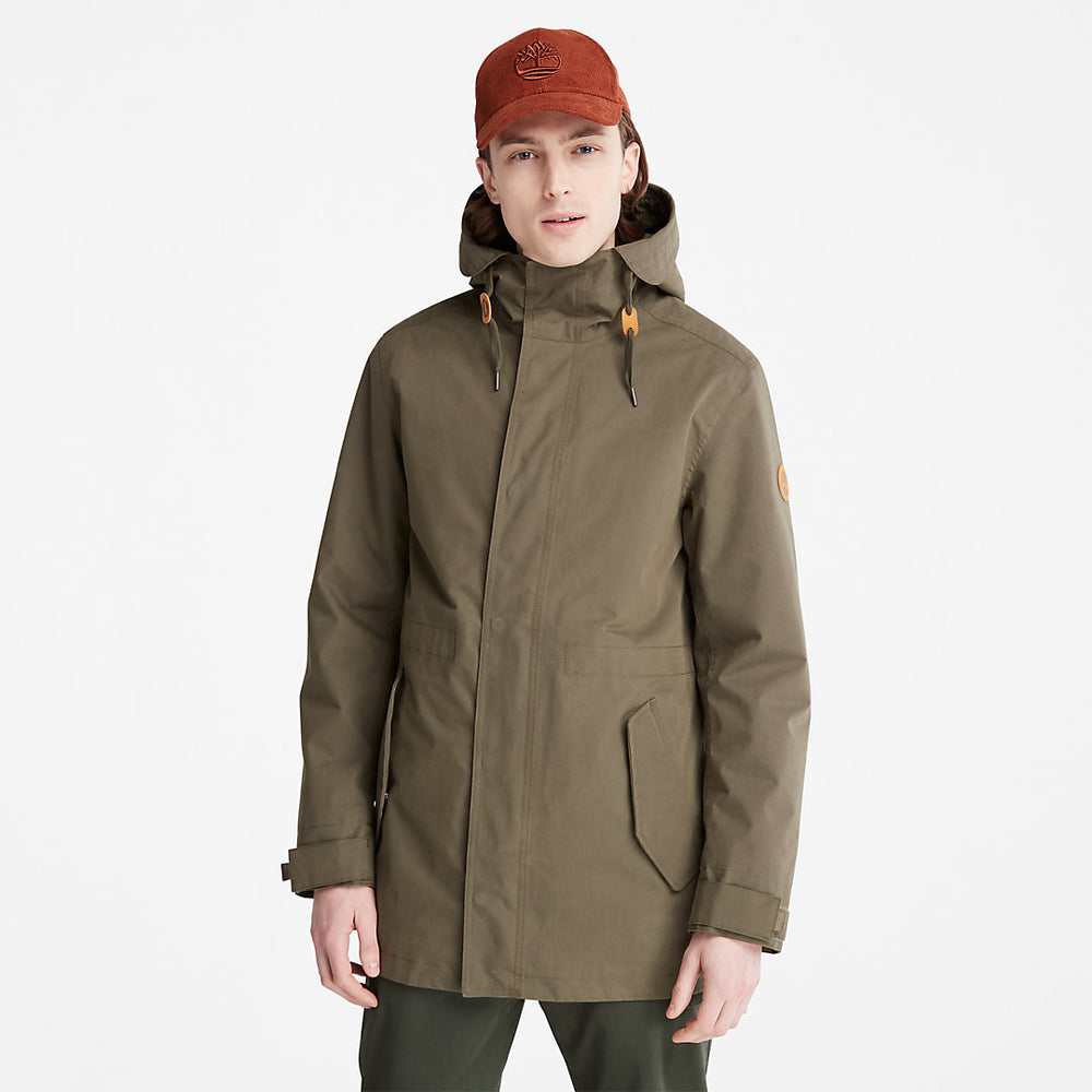 Snowdon Peak 3-in-1 Waterproof Parka for Men in Green Timberland For Sale