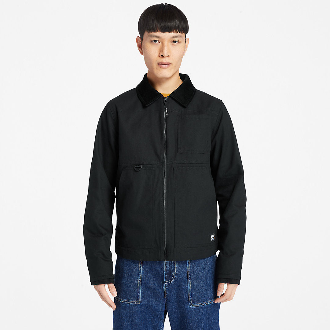 Chore Jacket for Men in Black Timberland Outlet