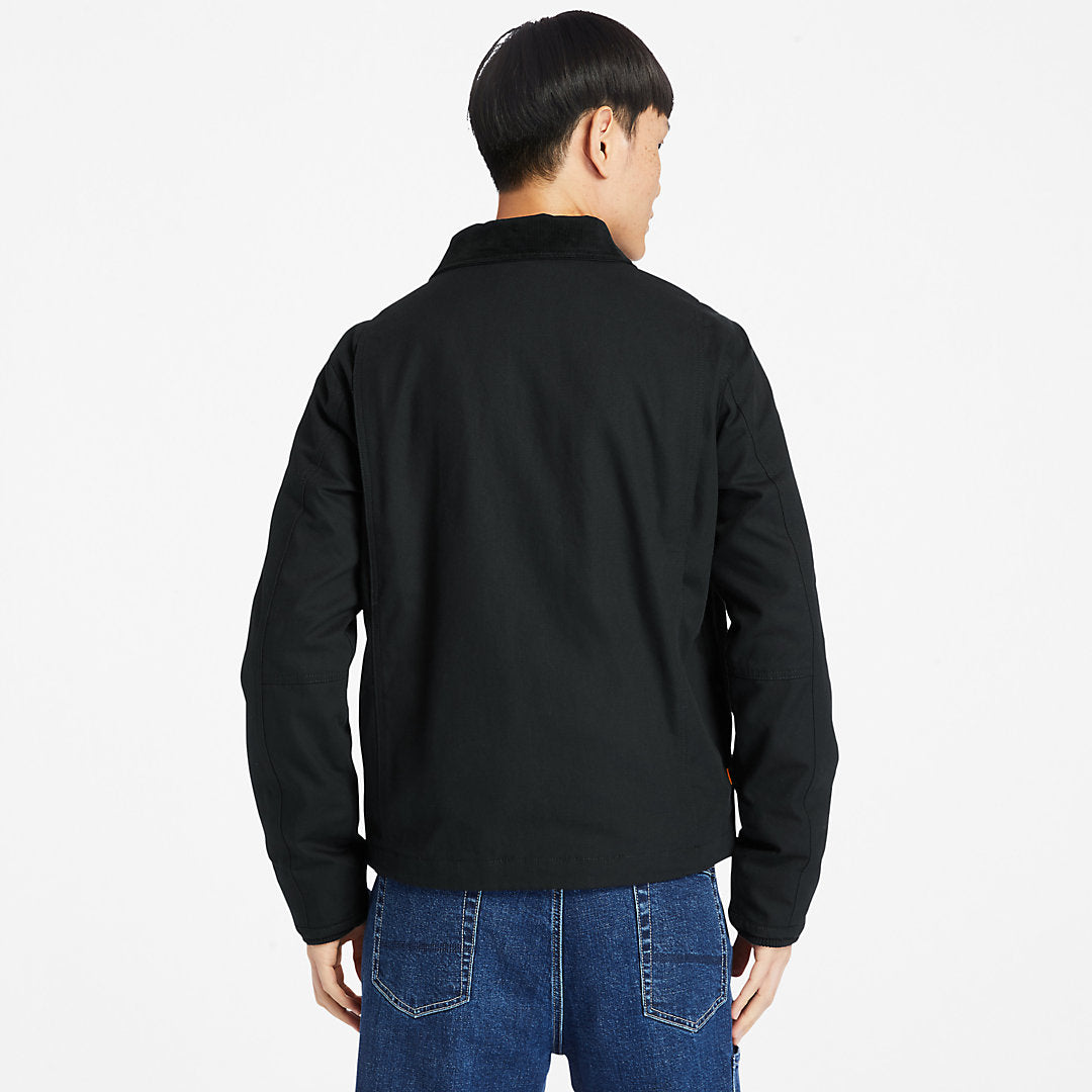 Chore Jacket for Men in Black Timberland Outlet