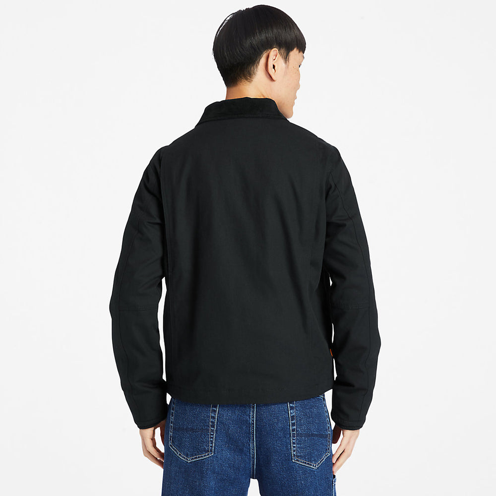 Chore Jacket for Men in Black Timberland Outlet