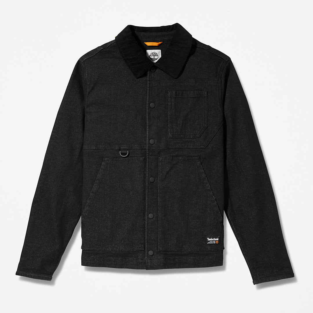 Chore Jacket for Men in Black Timberland Outlet