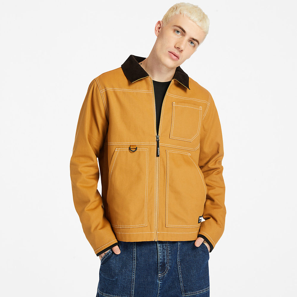 Chore Jacket for Men in Yellow Timberland For Sale