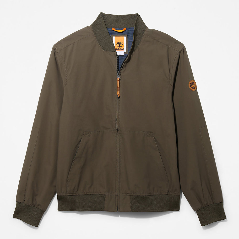 Outdoor Heritage Bomber Jacket for Men in Dark Green Timberland Outlet