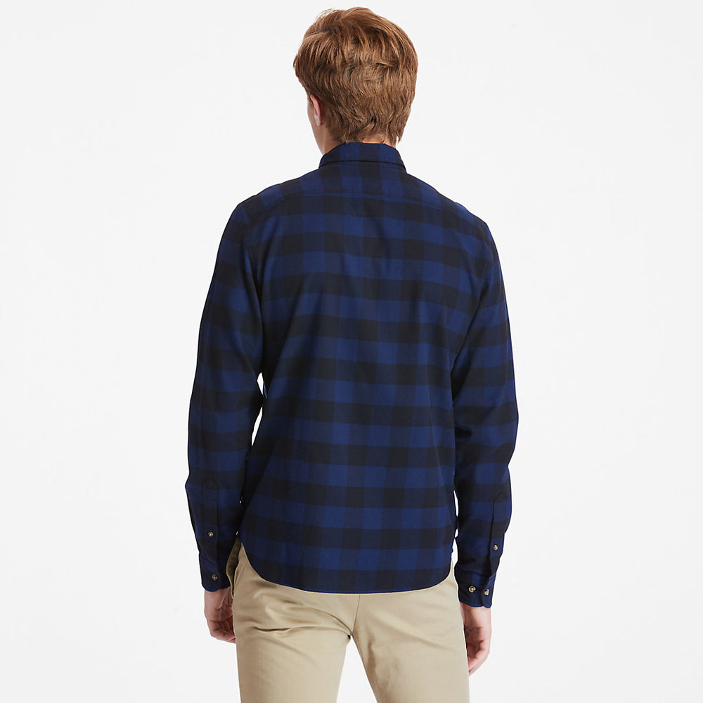 Mascoma River Check Shirt for Men in Navy Timberland On Sale