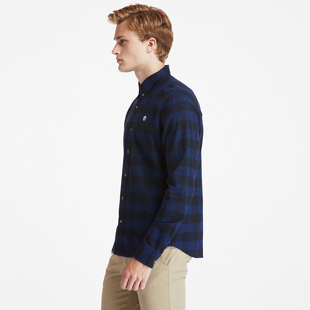 Mascoma River Check Shirt for Men in Navy Timberland On Sale