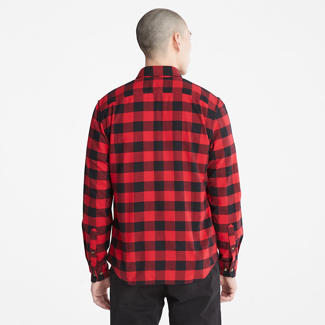 Mascoma River Check Shirt for Men in Red Timberland Sale