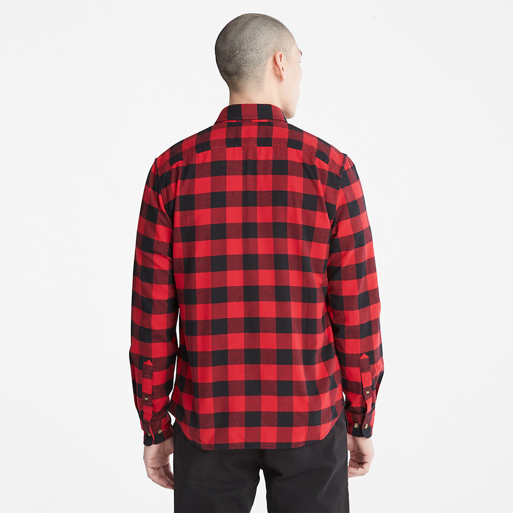 Mascoma River Check Shirt for Men in Red Timberland Sale