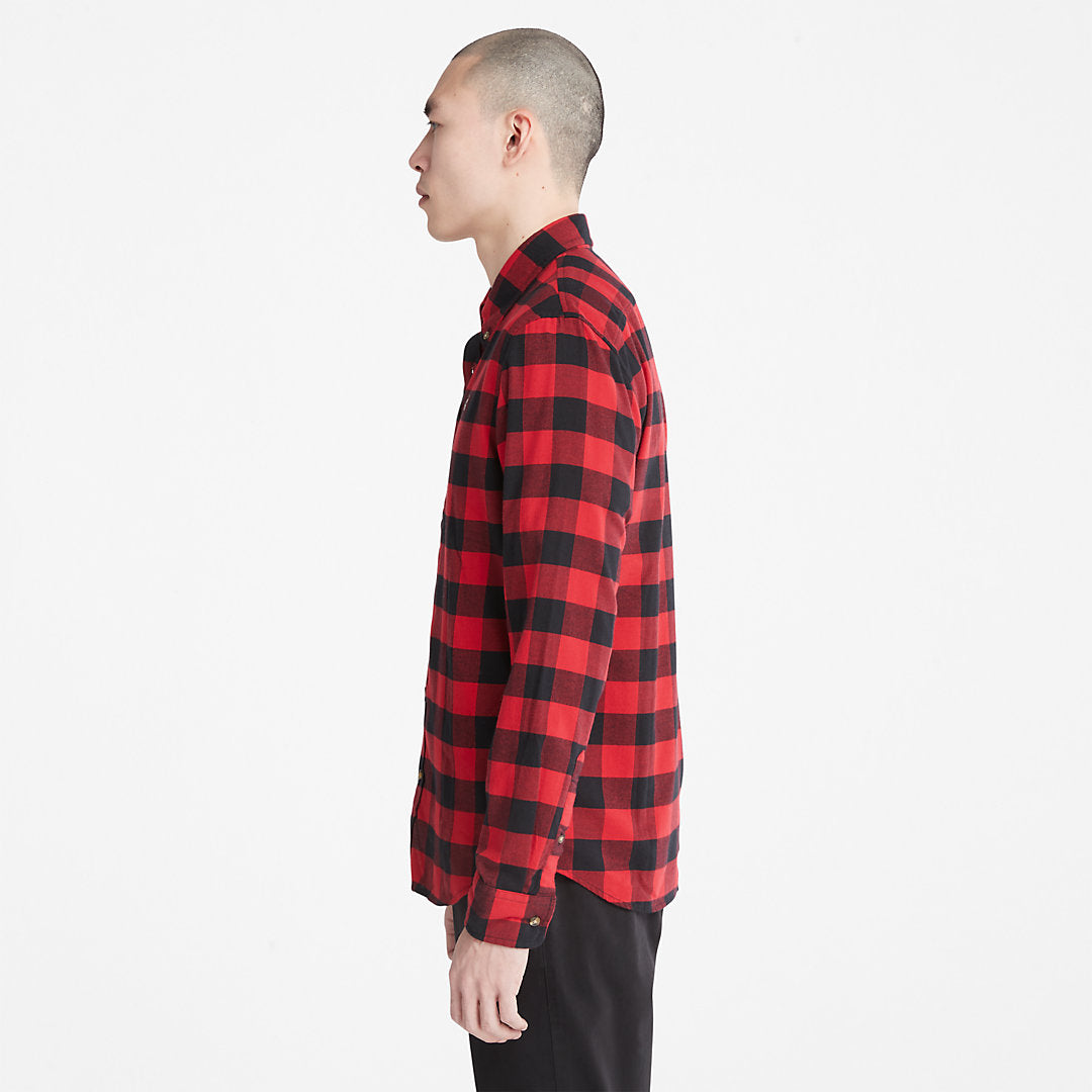 Mascoma River Check Shirt for Men in Red Timberland Sale