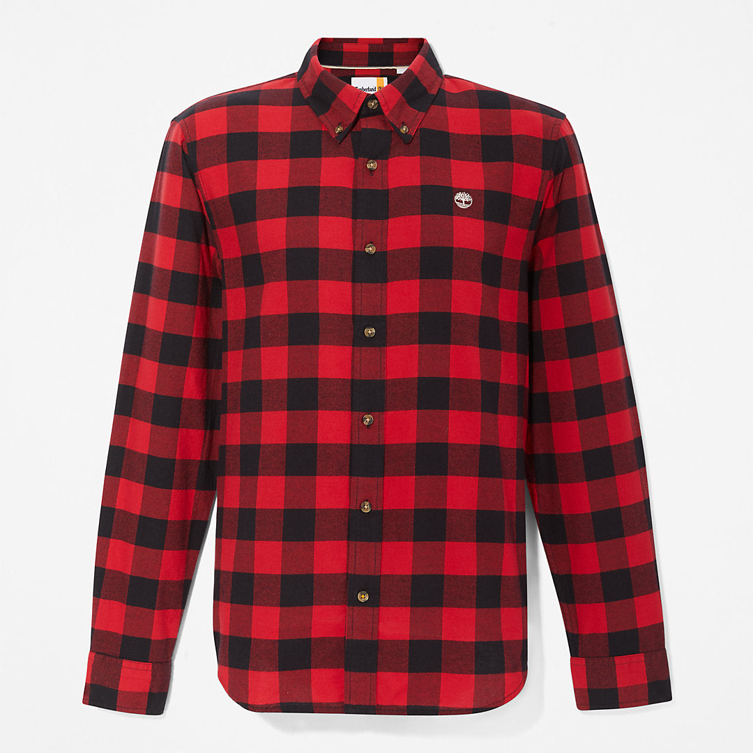 Mascoma River Check Shirt for Men in Red Timberland Sale