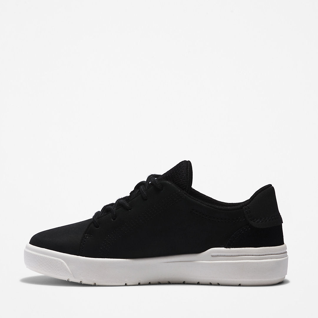 Seneca Bay Leather Trainer for Kids in Black Timberland Sale