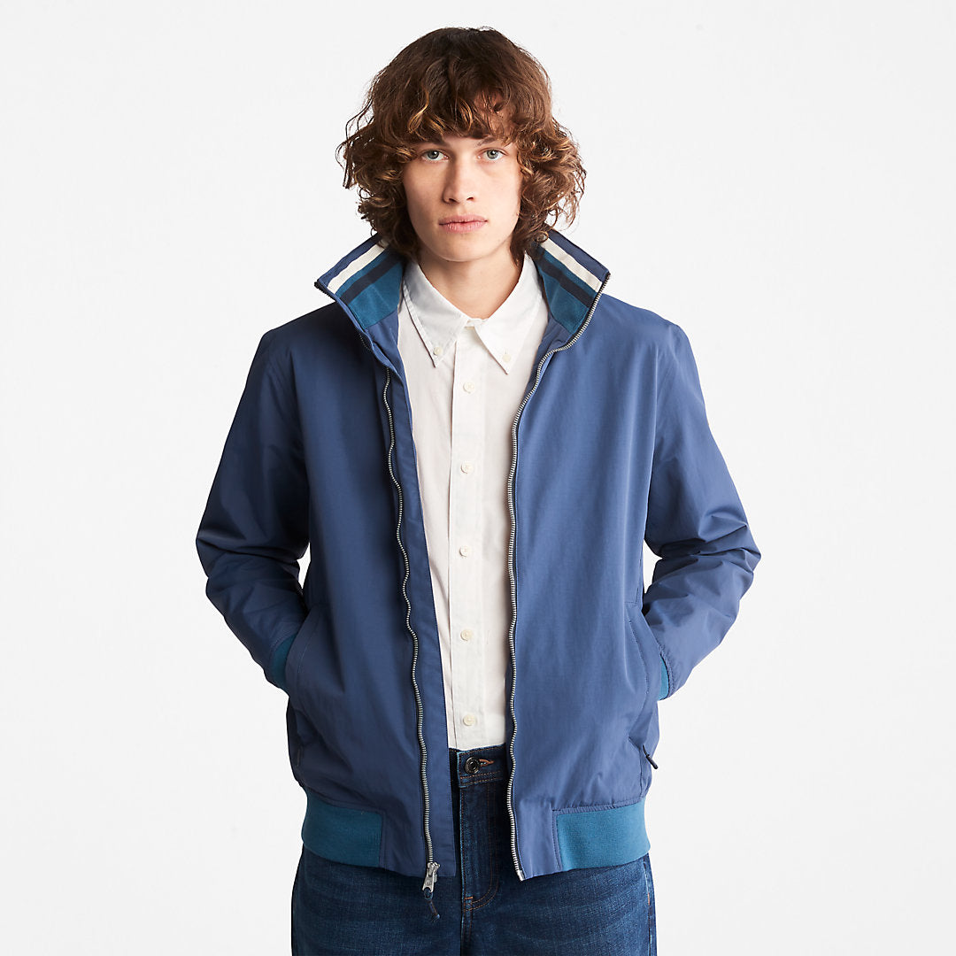 Mount Lafayette Bomber Jacket for Men in Blue Timberland Outlet