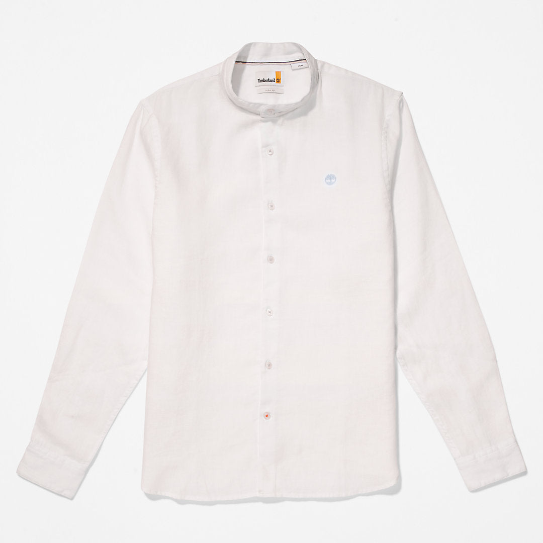 Mill River Linen Shirt for Men in White Timberland On Sale