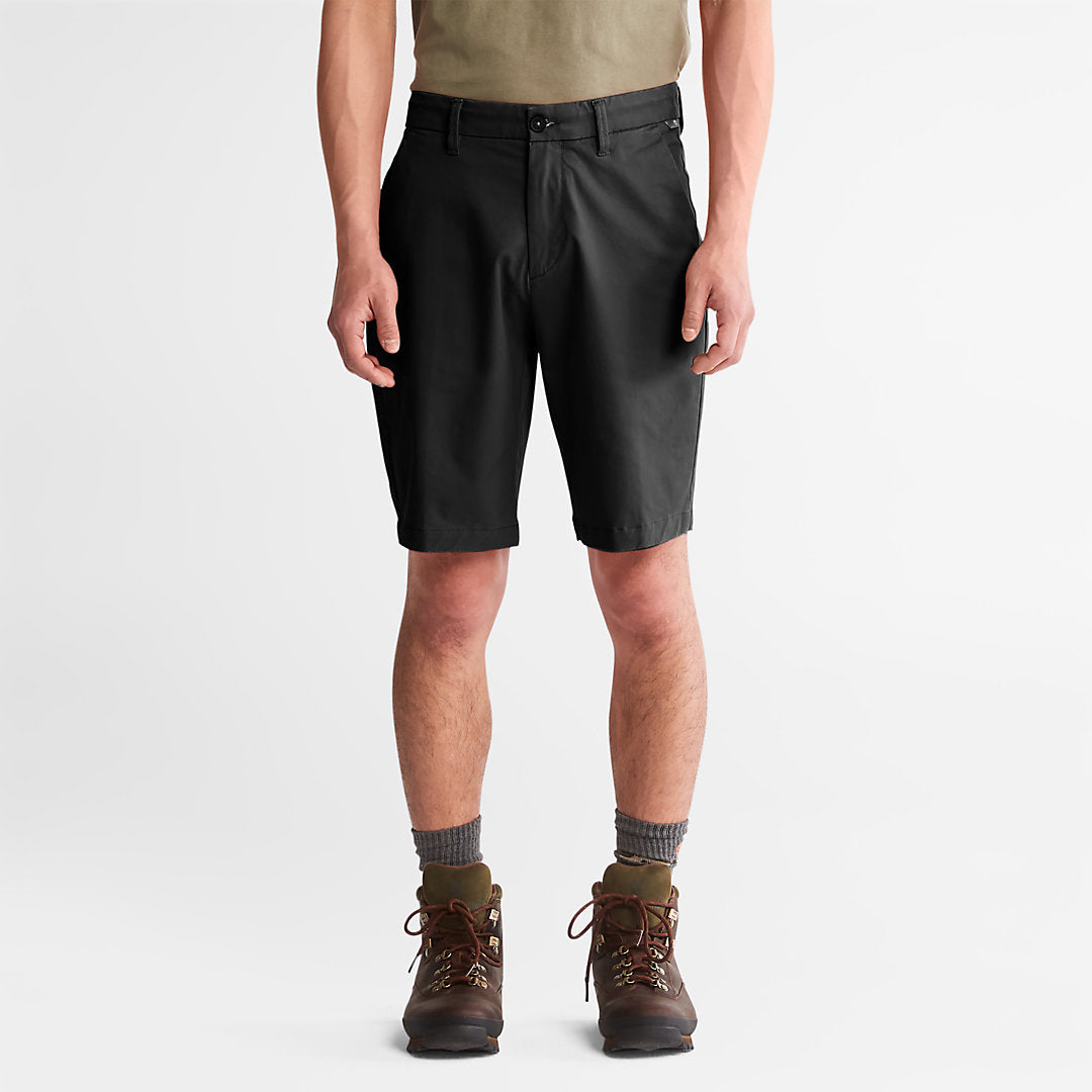 Squam Lake Stretch Chino Shorts for Men in Black Timberland For Sale