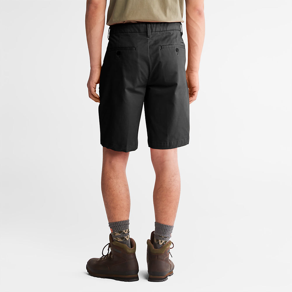Squam Lake Stretch Chino Shorts for Men in Black Timberland For Sale