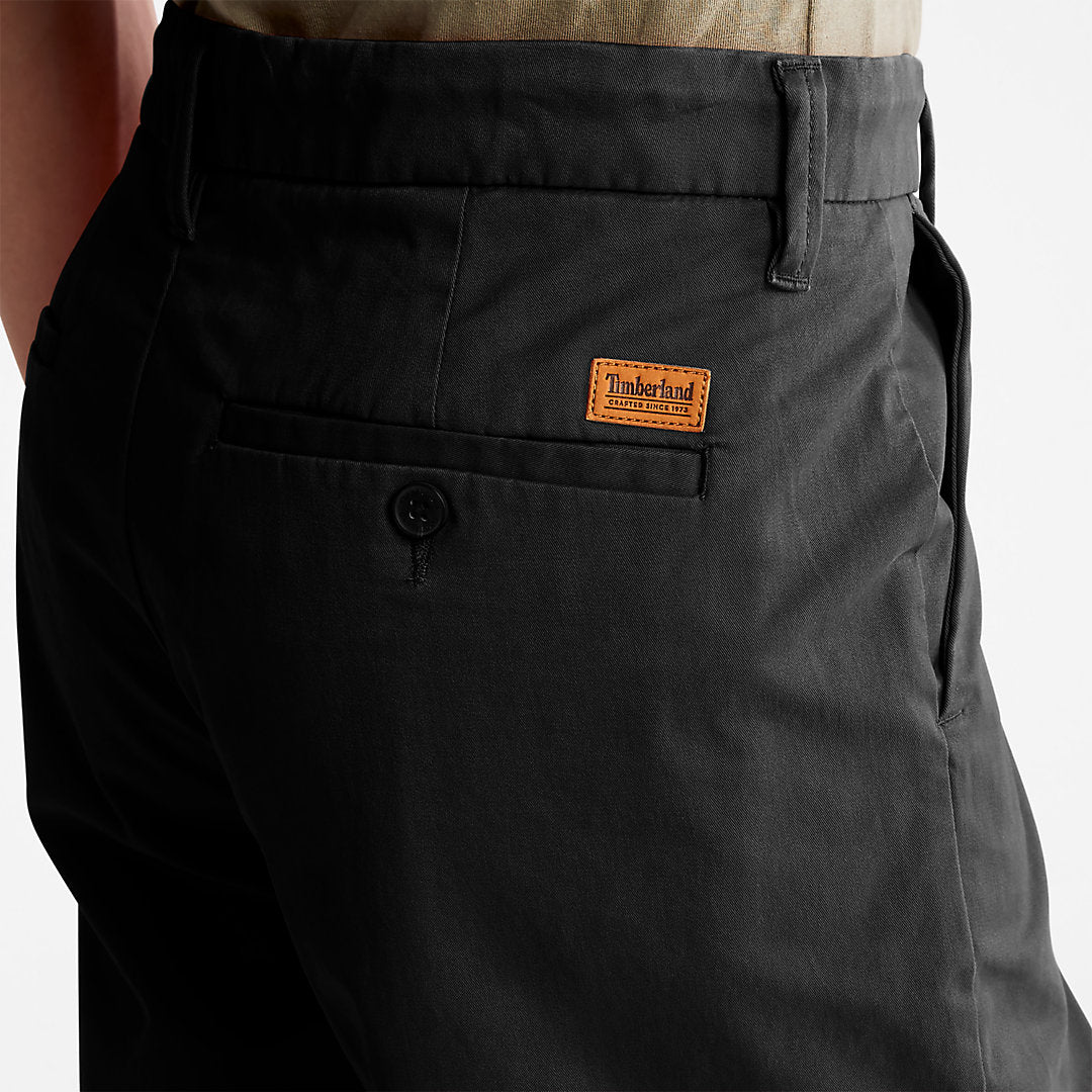 Squam Lake Stretch Chino Shorts for Men in Black Timberland For Sale