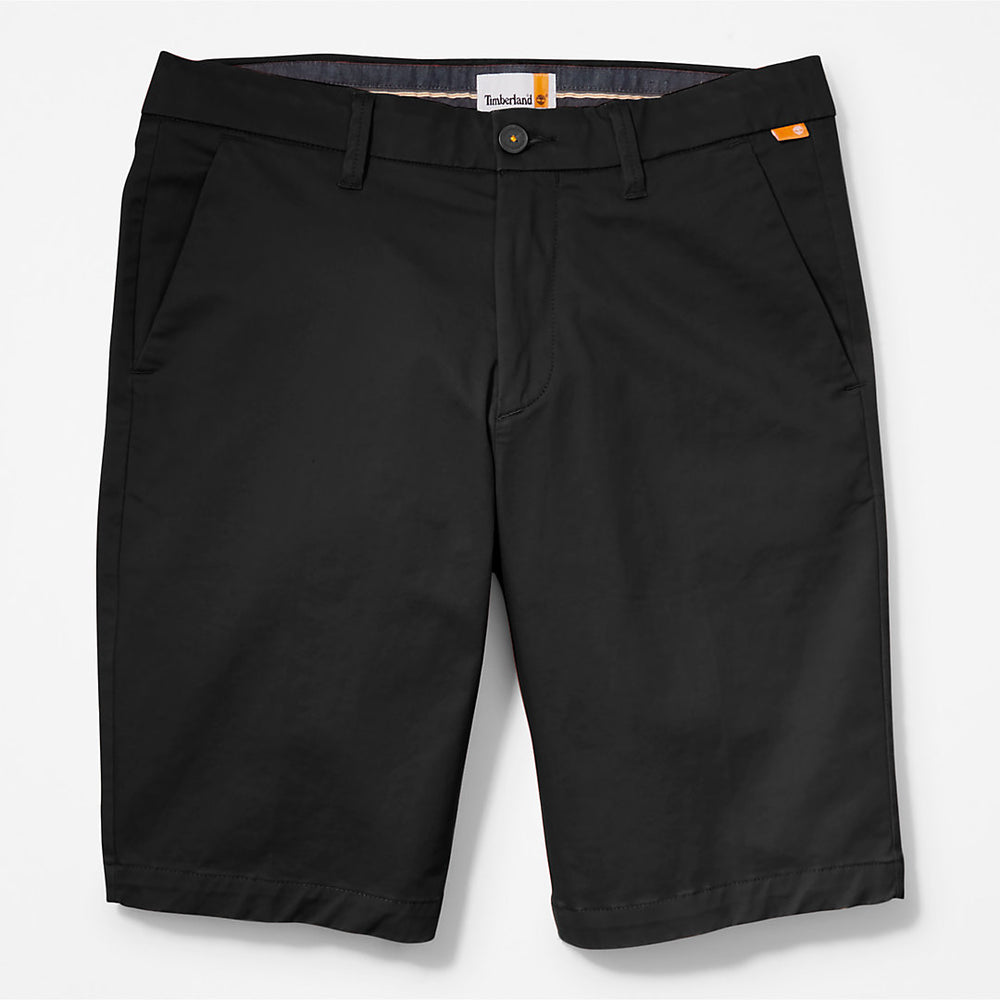 Squam Lake Stretch Chino Shorts for Men in Black Timberland For Sale