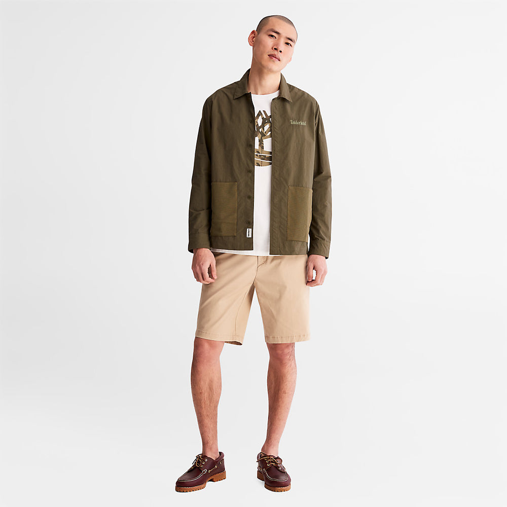 Squam Lake Stretch Chino Shorts for Men in Beige Timberland Sale