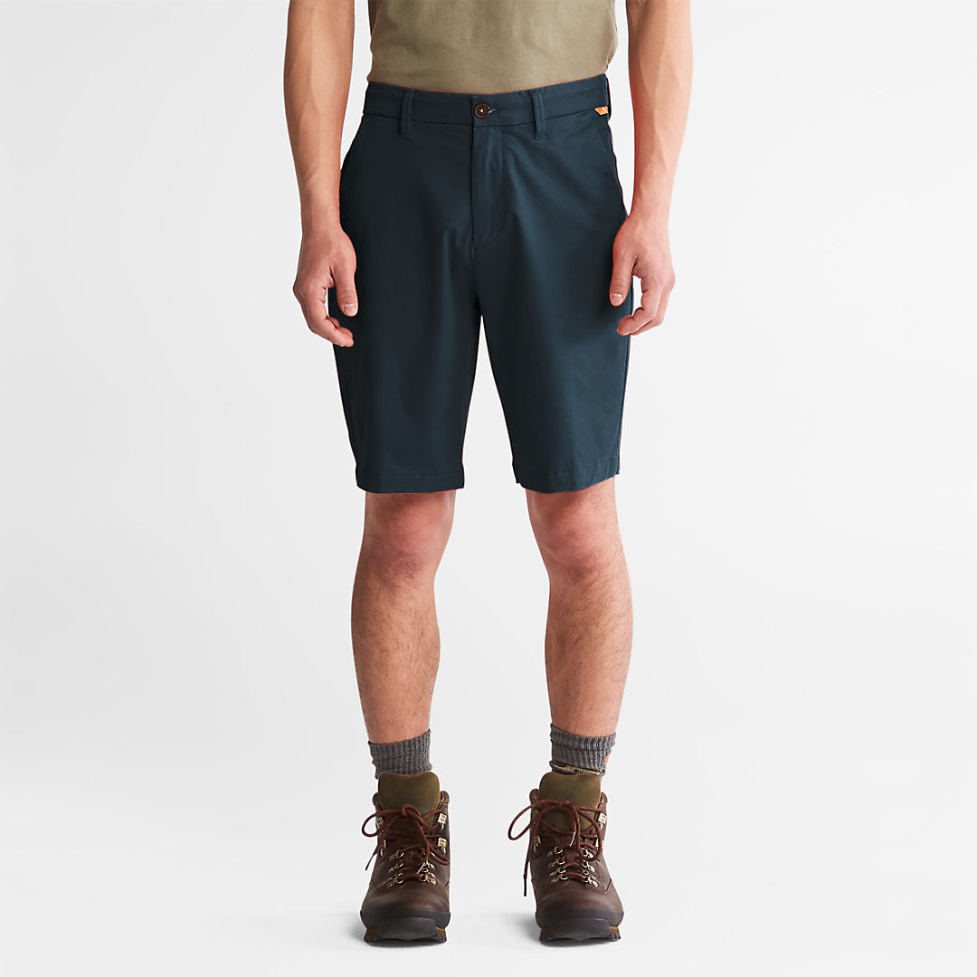 Squam Lake Stretch Chino Shorts for Men in Dark Blue Timberland Discount