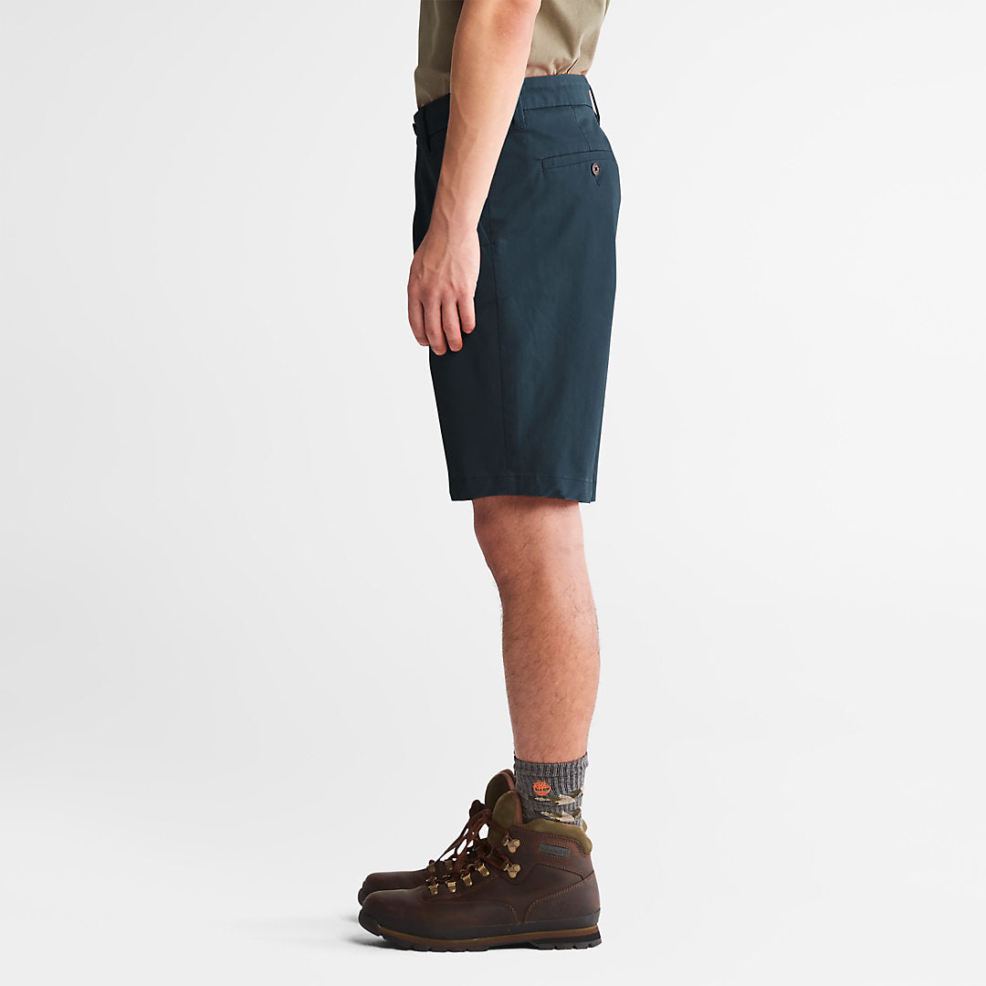 Squam Lake Stretch Chino Shorts for Men in Dark Blue Timberland Discount