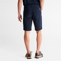 Squam Lake Stretch Chino Shorts for Men in Navy Timberland Outlet