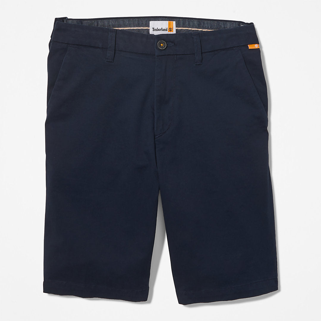 Squam Lake Stretch Chino Shorts for Men in Navy Timberland Outlet