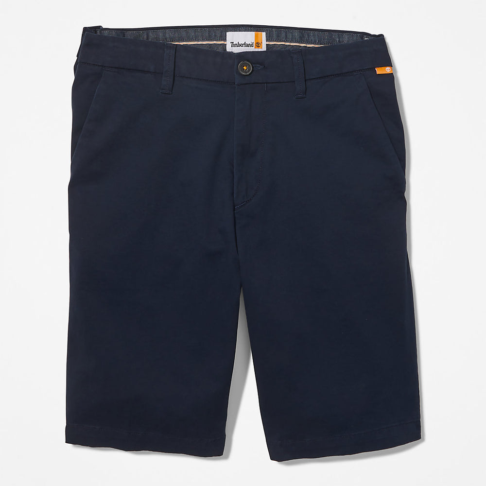 Squam Lake Stretch Chino Shorts for Men in Navy Timberland Outlet