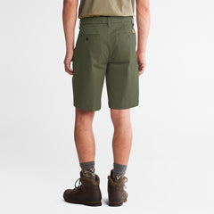 Squam Lake Stretch Chino Shorts for Men in Green Timberland Discount