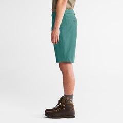 Squam Lake Stretch Chino Shorts for Men in Green Timberland Discount