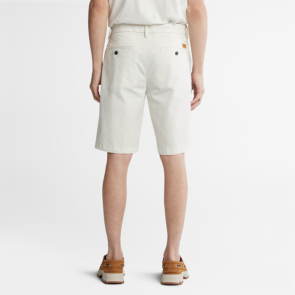 Squam Lake Stretch Chino Shorts for Men in White Timberland For Sale