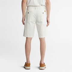 Squam Lake Stretch Chino Shorts for Men in White Timberland For Sale