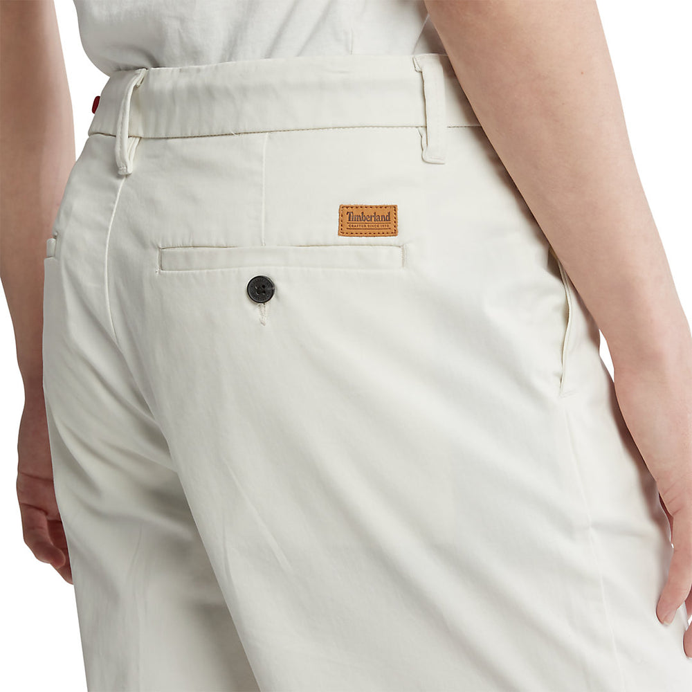Squam Lake Stretch Chino Shorts for Men in White Timberland For Sale