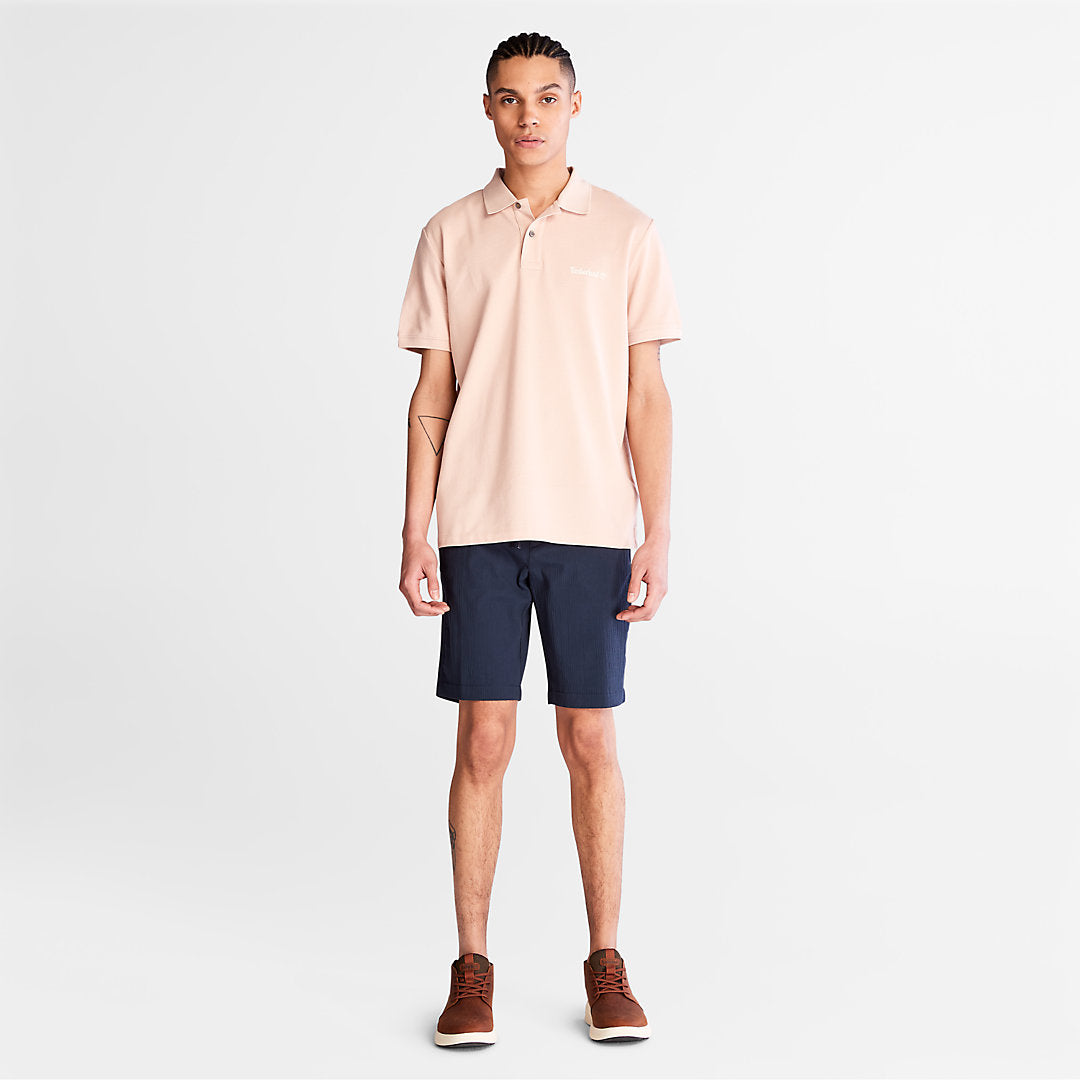 Squam Lake Seersucker Shorts for Men in Navy Timberland Sale