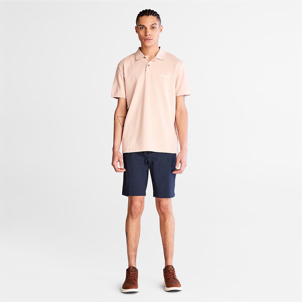 Squam Lake Seersucker Shorts for Men in Navy Timberland Sale