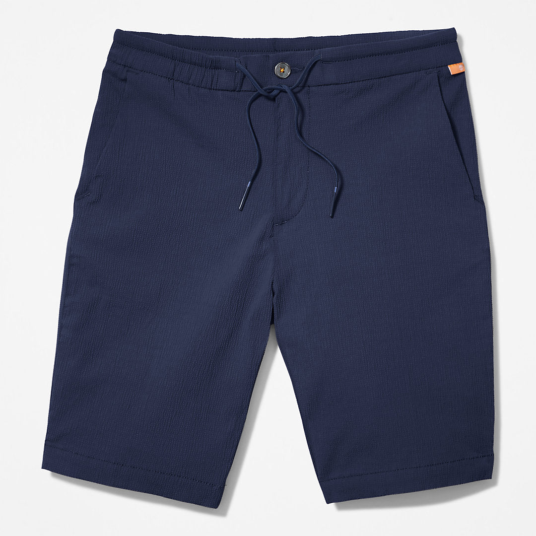 Squam Lake Seersucker Shorts for Men in Navy Timberland Sale
