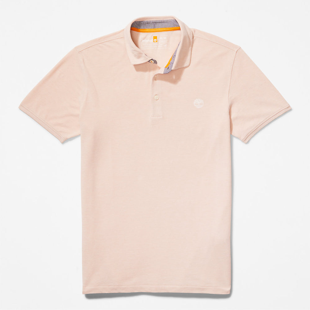 Baboosic Brook Oxford Polo for Men in Light Pink Timberland Outlet