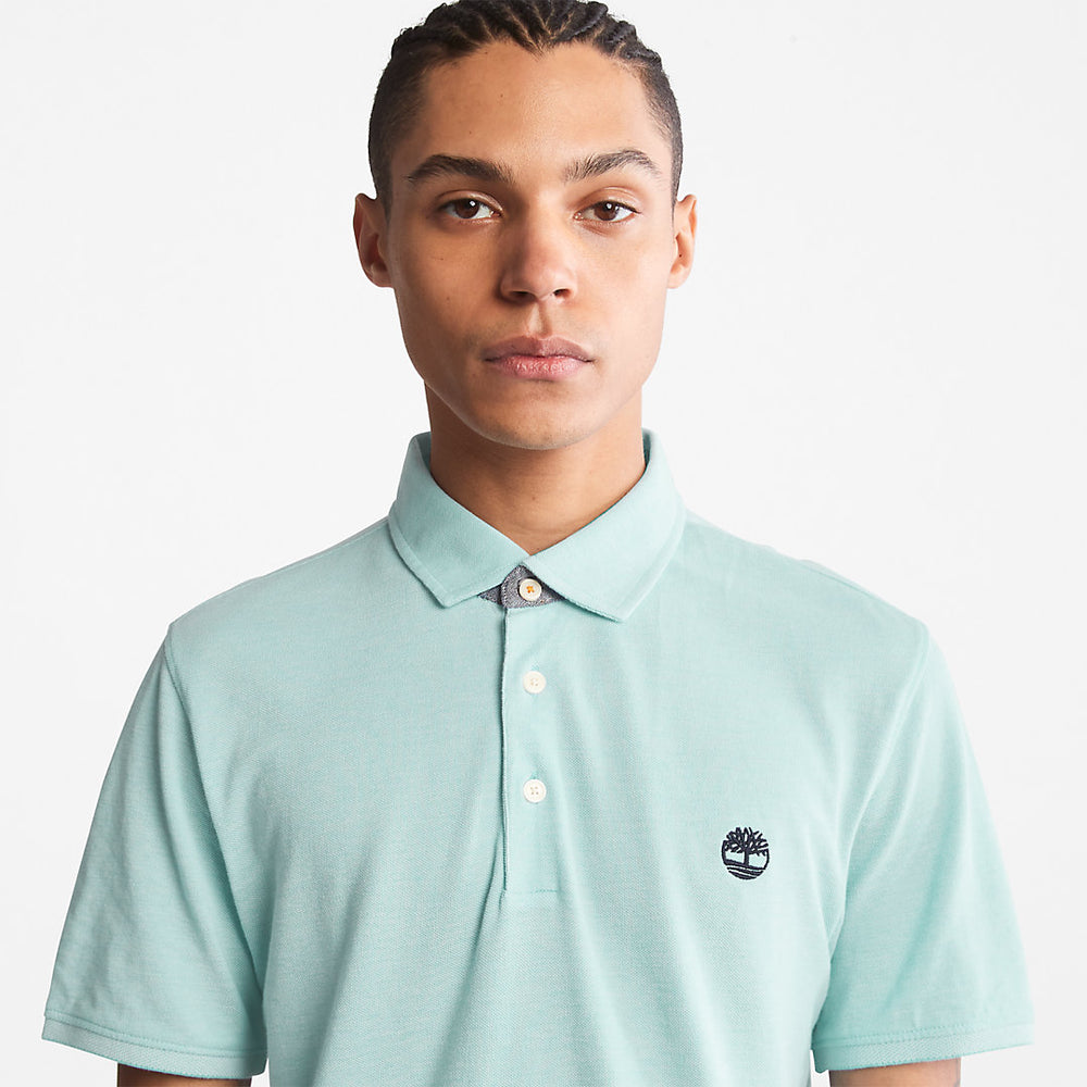 Baboosic Brook Oxford Polo for Men in Green Timberland Online