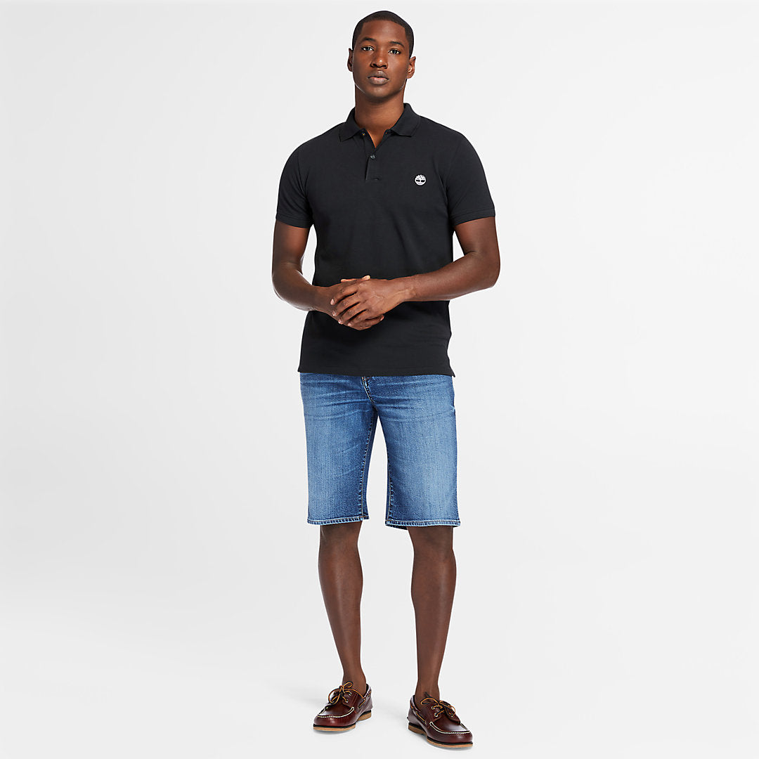 Merrymeeting River Polo Shirt for Men in Black Timberland Online