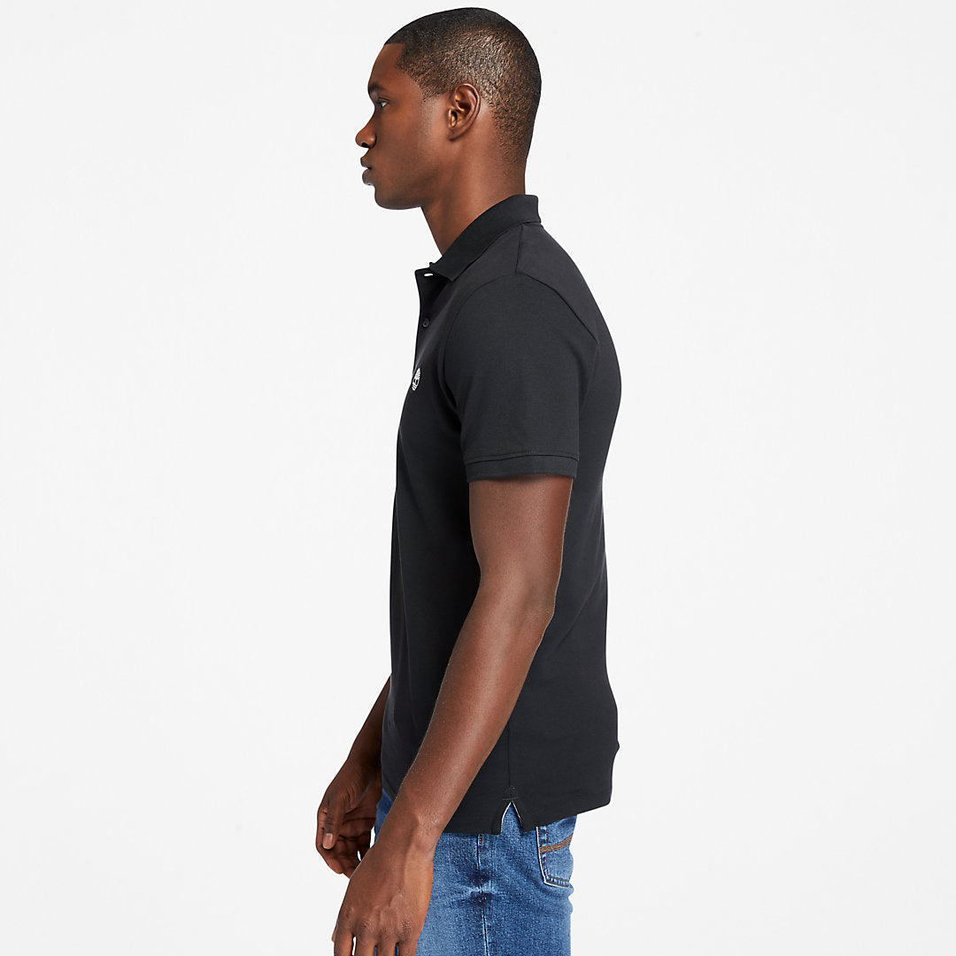 Merrymeeting River Polo Shirt for Men in Black Timberland Online