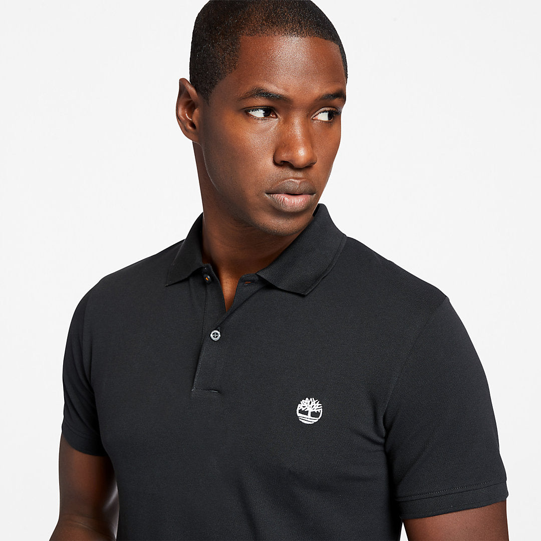 Merrymeeting River Polo Shirt for Men in Black Timberland Online