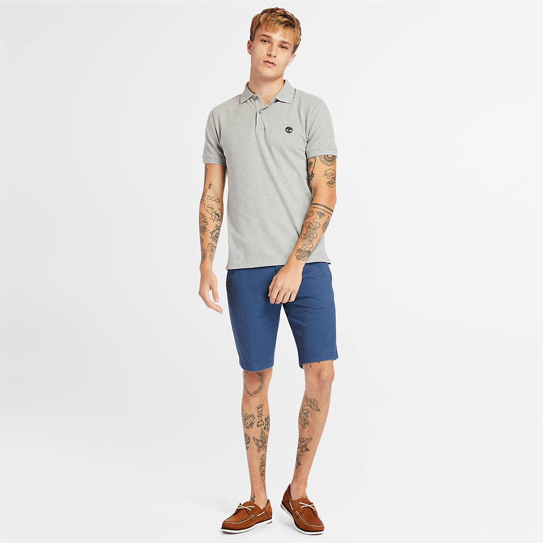 Merrymeeting River Polo Shirt for Men in Grey Timberland US