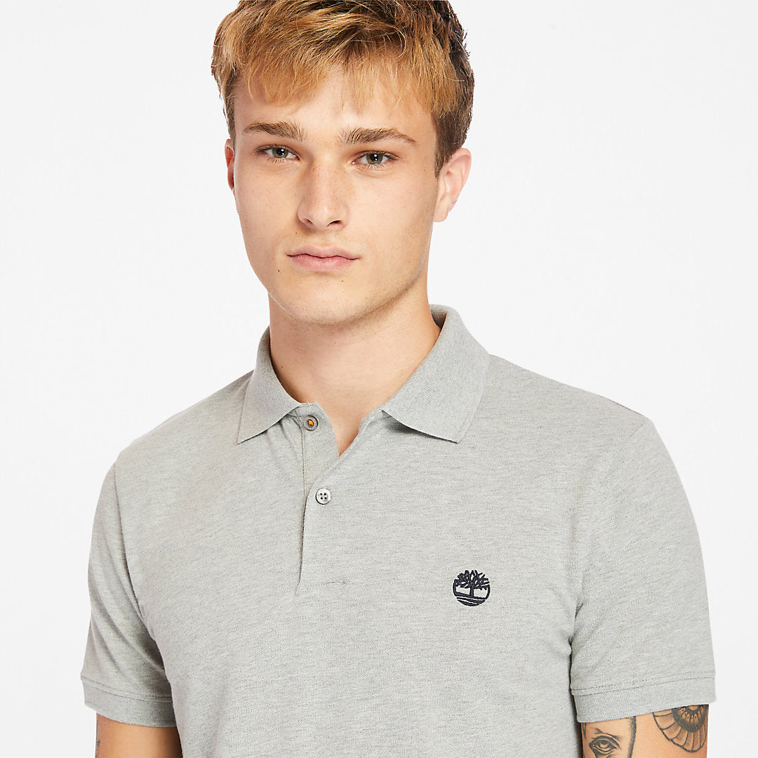Merrymeeting River Polo Shirt for Men in Grey Timberland US