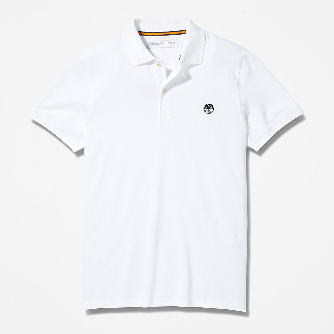 Merrymeeting River Polo Shirt for Men in White Timberland Discount