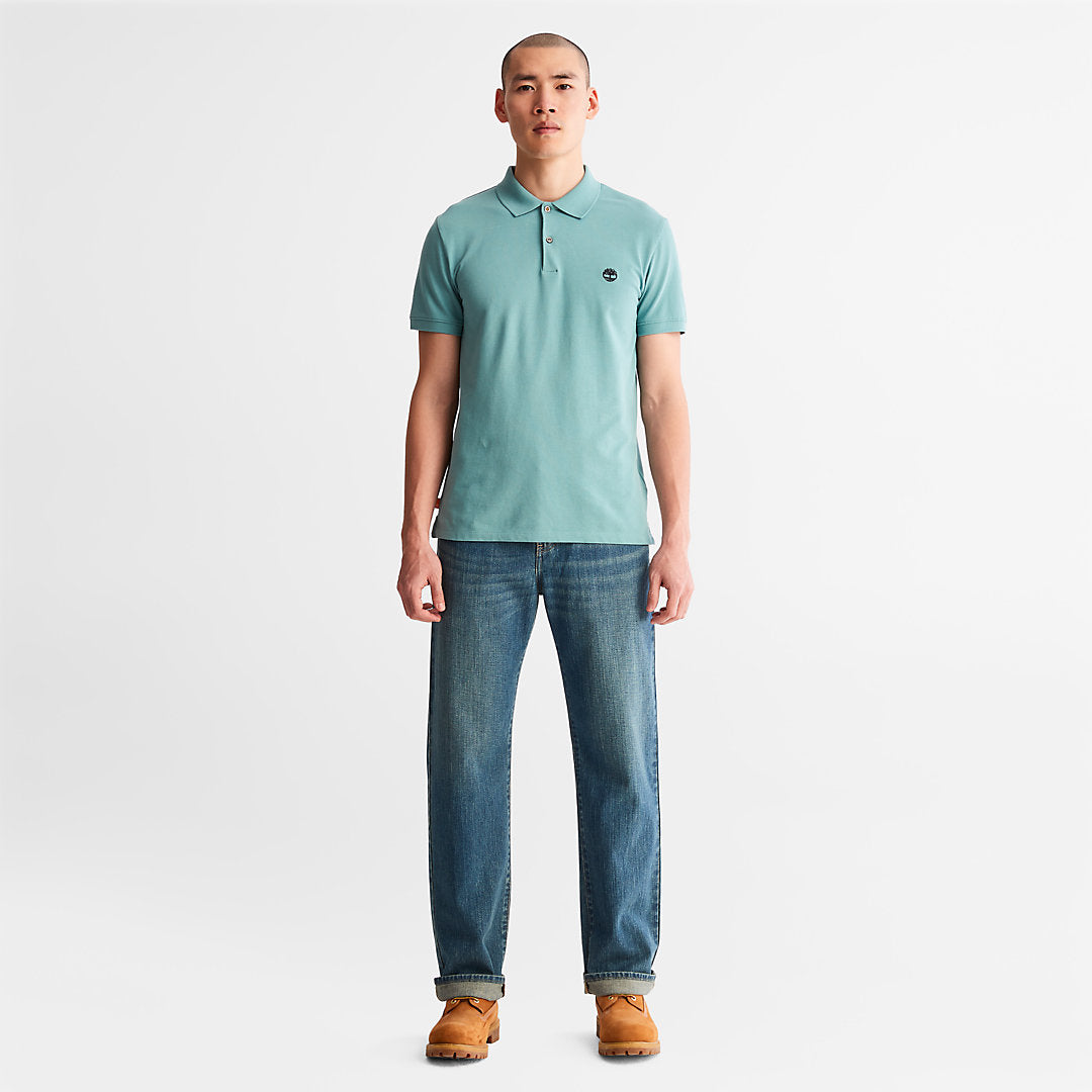 Merrymeeting River Polo Shirt for Men in Green Timberland US