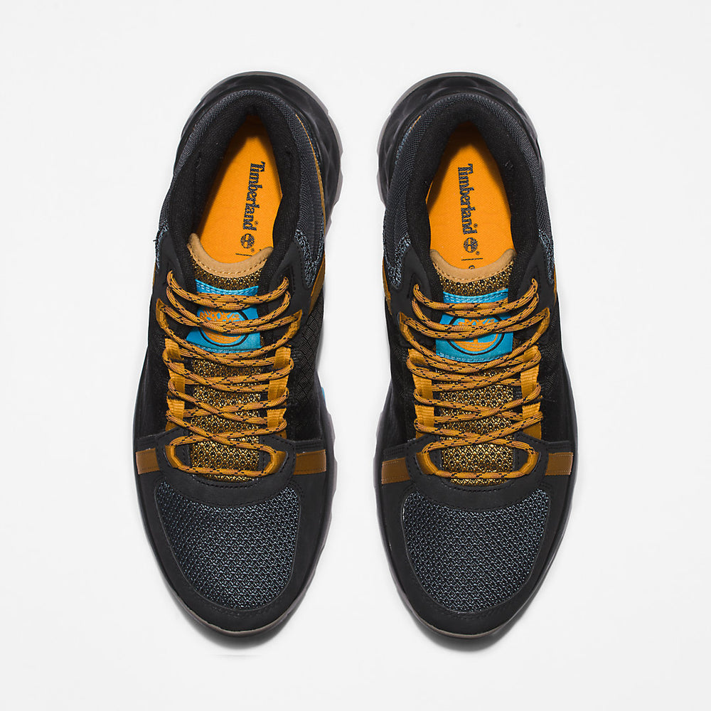 GreenStride™ Solar Wave LT Hiker for Men in Black/Orange Timberland Outlet