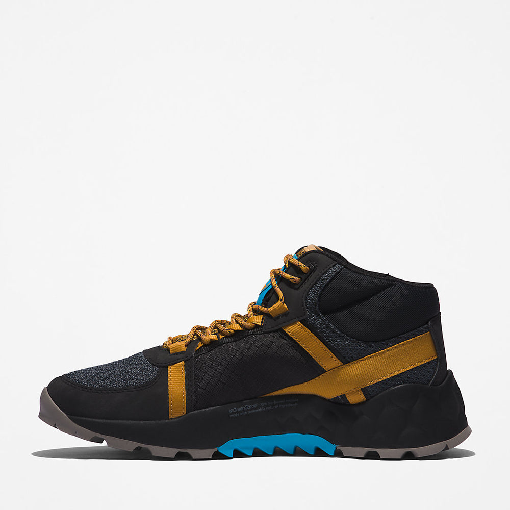 GreenStride™ Solar Wave LT Hiker for Men in Black/Orange Timberland Outlet