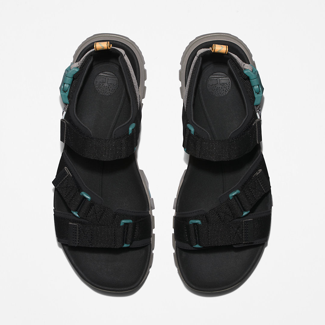 Garrison Trail Webbing-strap Sandal for Men in Black Timberland Sale