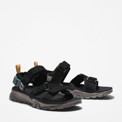 Garrison Trail Webbing-strap Sandal for Men in Black Timberland Sale