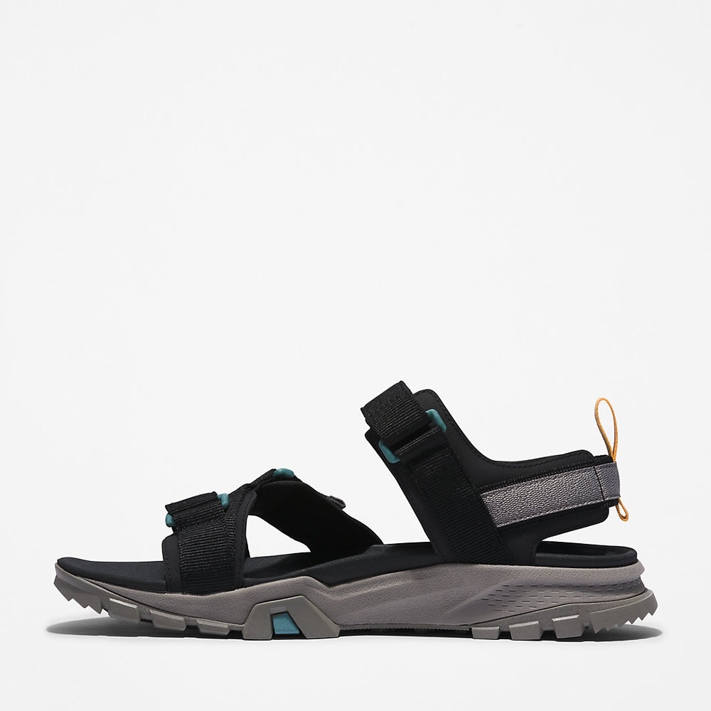 Garrison Trail Webbing-strap Sandal for Men in Black Timberland Sale